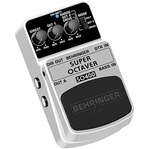 Behringer SO400 Octaver Effects Pedal SO400 B&H Photo Video