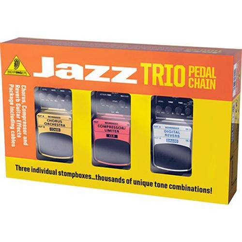 Behringer TPK984 Jazz Trio Pedal Pack Guitar Effects TPK984