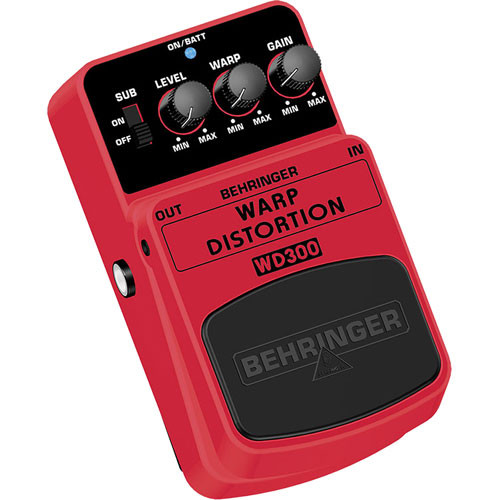 Behringer Wd300 Warp Distortion Pedal Wd300 B H Photo Video