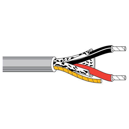 Belden 8451 Multi-Conductor Single-Pair Audio and Instrumentation Cable (1000' Black)