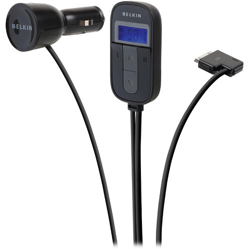 Belkin TuneCast Auto FM Transmitter F8Z209 B&H Photo Video