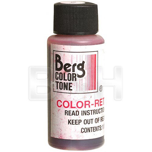 Berg Toner Refill for Black & White Prints (Red-2 1 oz)