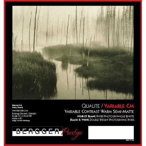 Bergger Prestige Variable CM Warmtone Baryta Paper (Semi-Matte 16 x 20