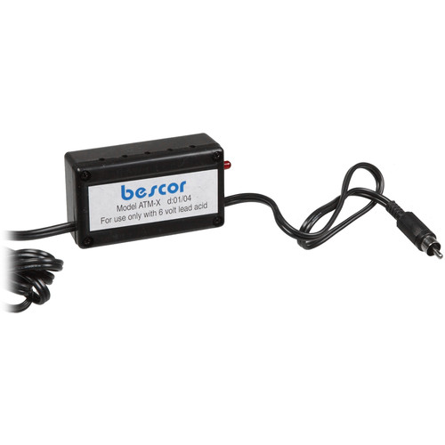 Bescor ATM-XR Automatic Shut-Off Battery Charger with RCA Connector