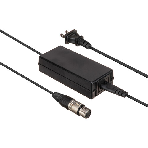 Bescor PSA-124 12V Power Supply with Straight 4-Pin XLR Connector