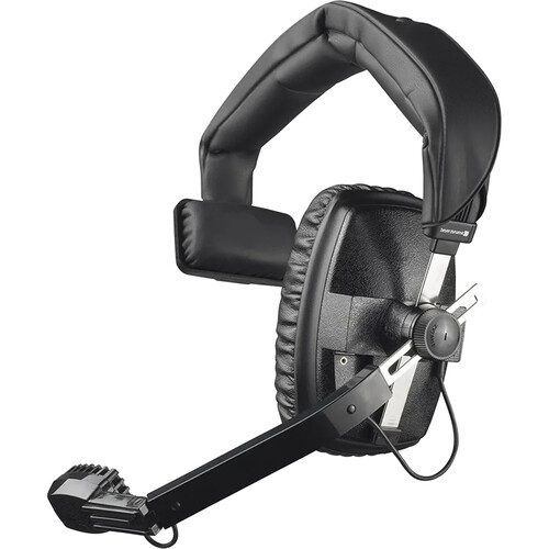 Beyerdynamic DT108 - 200/50 Ohm Single Sided Gray Headset (Black)