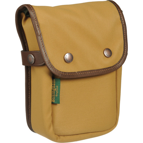Billingham Delta End Pocket (Khaki FibreNyte / Chocolate Leather Trim 1L)