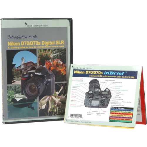 Blue Crane Digital DVD and Guide: Combo Pack for the Nikon D70/70S Digital SLR Camera