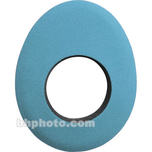 Bluestar Oval Long Viewfinder Eyecushion (Ultrasuede Blue)