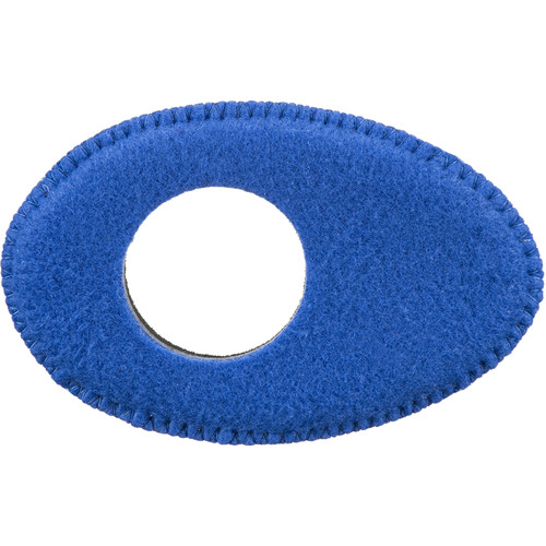 Bluestar Oval Long Viewfinder Eyecushion (Fleece Blue)