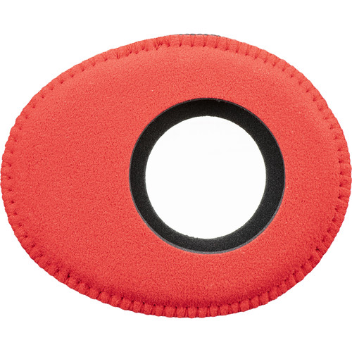 Bluestar Oval Large Viewfinder Eyecushion (Ultrasuede Red)