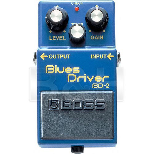 Boss BD-2 Blues Driver Stompbox Pedal BD-2Q B&H Photo Video