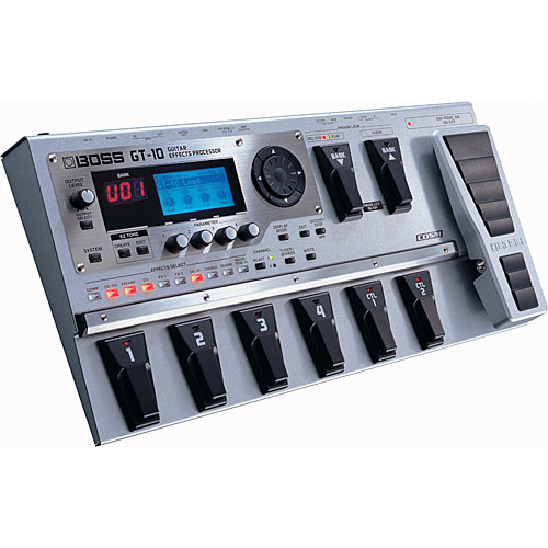 Boss GT10 Guitar Effects Processor GT10 B&H Photo Video