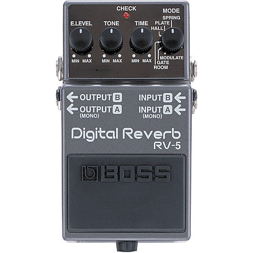 BOSS RV-5 Digital Reverb Pedal RV-5 B&H Photo Video