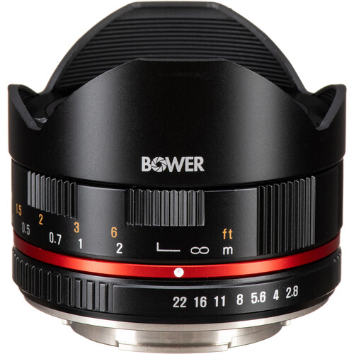 Bower 8mm f/2.8 Ultra Compact Fisheye Lens for Samsung NX Mount