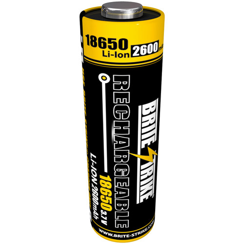 Brite-Strike 18650 Li-Ion Battery (2600mAh)