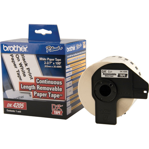 BROTHER CONT REMOVABLE PAPER LABEL