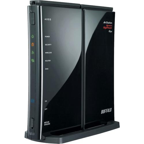 Buffalo AirStation Nfiniti WirelessN High Power WZRHPG300NH