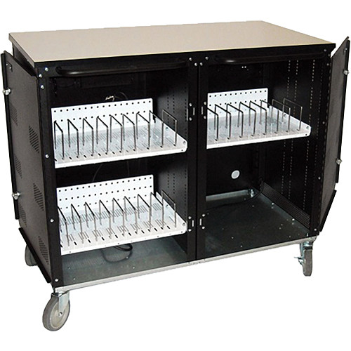HamiltonBuhl Laptop Netbook Charging And Storage Cart LTBK 24