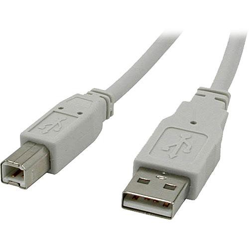 C2G USB 2.0 Type-A Male To Type-B Male Cable (3.3', White) 13171