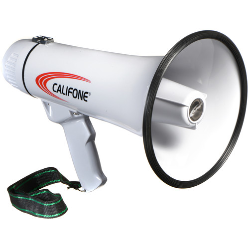 Califone PA-15 15W Megaphone with Siren