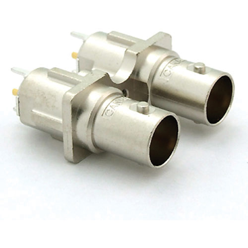 Canare BCJ-BPC2P PC Mount BNC Receptacle (Dual-type 10 Pack)