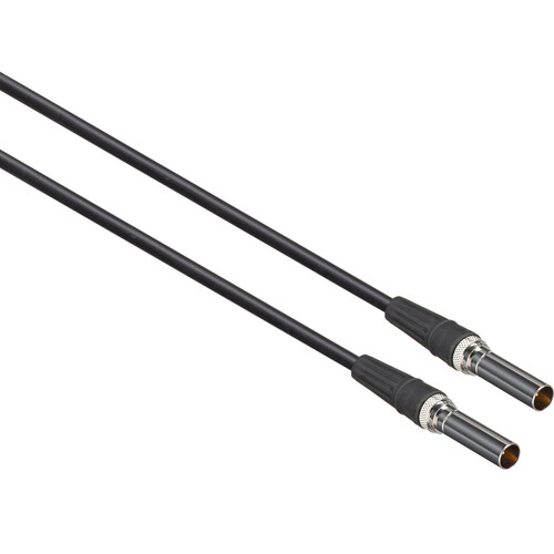 Canare VPC001F Standard Size Video Patch Cord (1' Black)