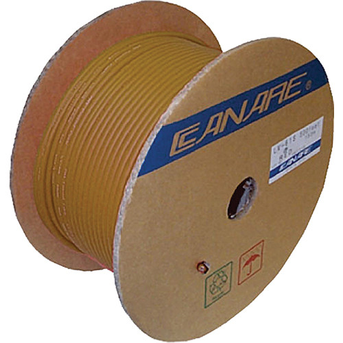 Canare L-4E6S Star Quad Microphone Cable (656' Brown)