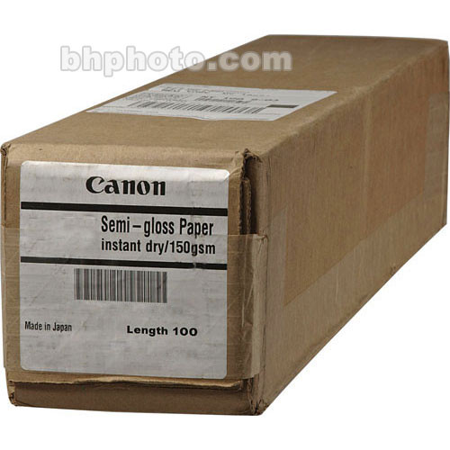 Canon SemiGloss Paper 36" x 100' Roll 0212V548 B&H