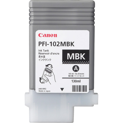 Canon PFI-102MBK Matte Black Ink Tank (1