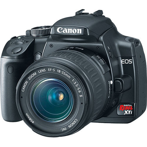  Canon  EOS Digital Rebel  XTi  Digital Camera Kit Black 