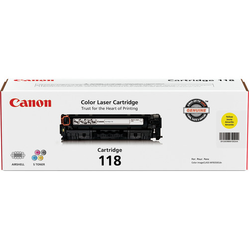 CANON 118 INK CARTRIDGE (YELLOW)