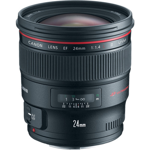 CANON EF 24MM F/1.4L II USM LENS