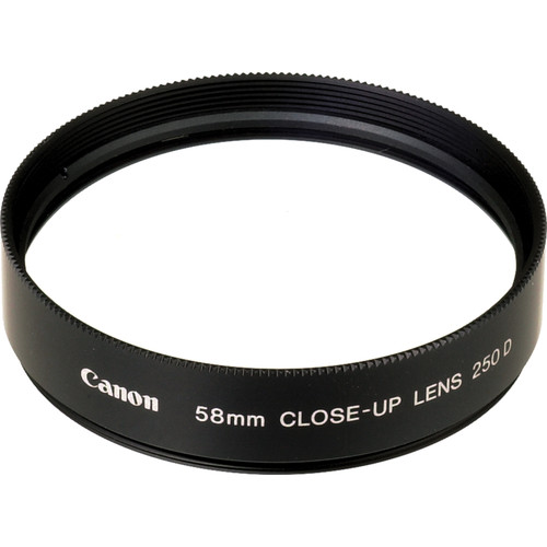 Canon 58mm 250D Closeup Lens 2820A001 B&H Photo Video