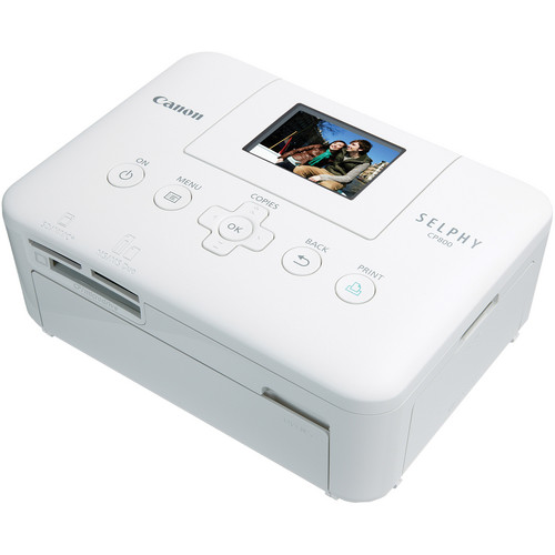 Canon Selphy Cp800 Compact Photo Printer White 4595b001 Bandh 7318