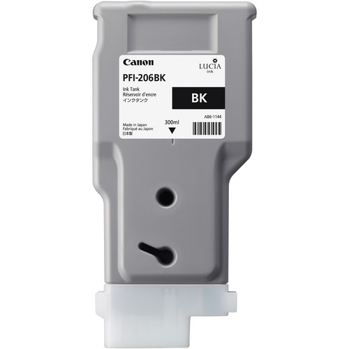 Canon PFI-206 Black Ink Cartridge (300 m