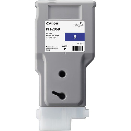 Canon PFI-206 Blue Ink Cartridge (300 ml