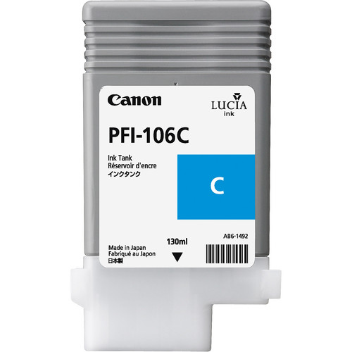 CANON PFI-106C CYAN INK CARTRIDGE (130ML