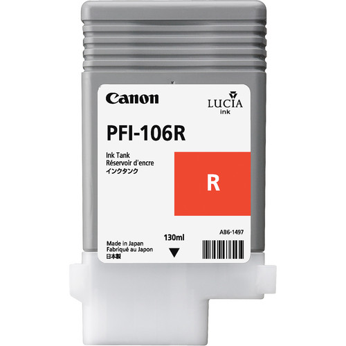 Canon PFI-106R Red Ink Cartridge (130mL)