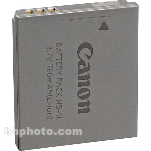 Аккумулятор canon nb 4l