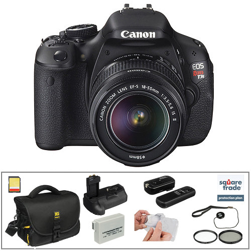 Canon Canon EOS Rebel T3i DSLR Camera with 1855mm f/3.55.6 IS
