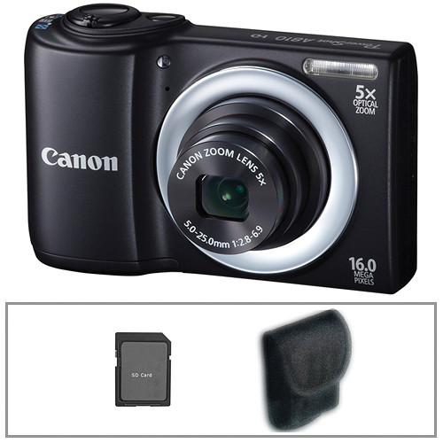 Canon PowerShot A810 Digital Camera with Basic Accessory Kit