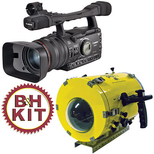 Canon XHA1 3CCD HDV Underwater Camcorder Kit B&H Photo Video