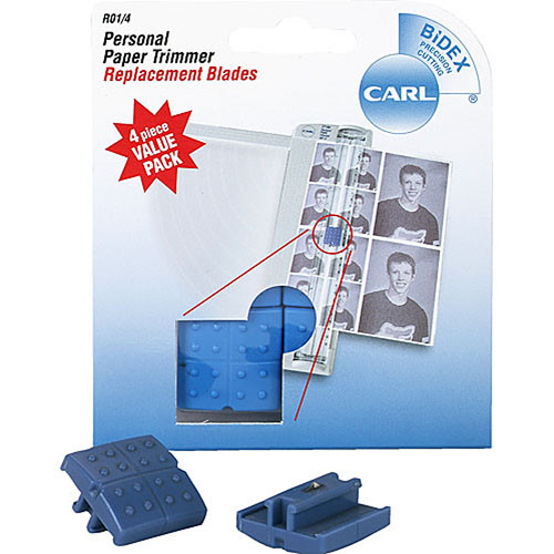CARL R-01/4 - Straight Blade Cartridge (4 Pack)