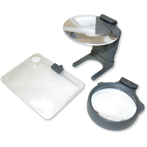 Carson HM-30 Hobby Three-in-One LED Lighted Magnifier HM-30 B&H