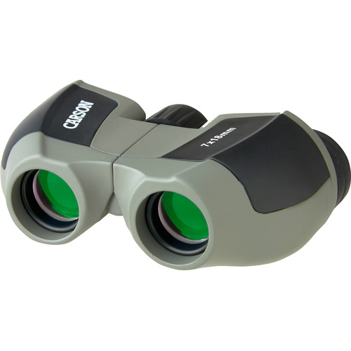 CARSON 7 X 18MM COMPACT PORRO PRISM BINO