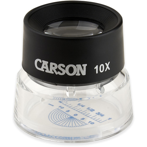 CARSON LL-20 LUMILOUPE 10X POWER STAND M