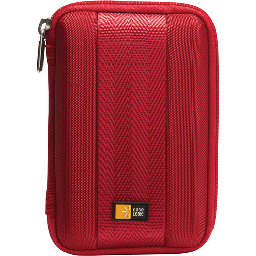 Case Logic QHDC-101 Portable Hard Drive Case (Red) QHDC-101-R