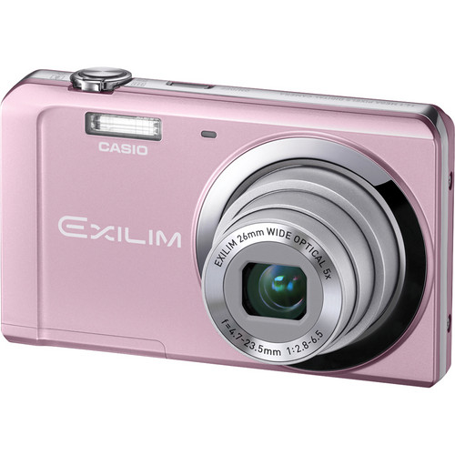 Casio Exilim EX-ZS5 Digital Camera (Pink) EX-ZS5P B&H Photo Video