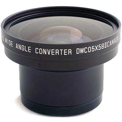 Cavision DWC05X58 58mm 0.5x Wide-Angle Zoom-Through Converter Lens